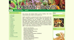 Desktop Screenshot of extreme-plants.eu