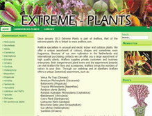Tablet Screenshot of extreme-plants.eu